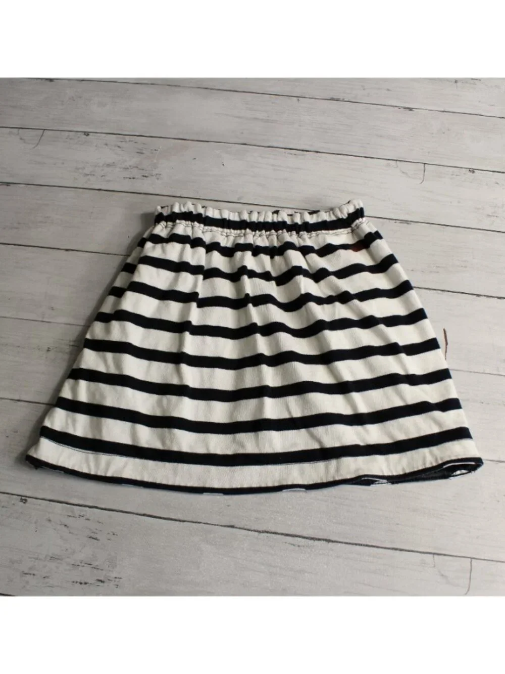 Gymboree Girl's Reversible Skirt Size 4 Purrfectly Fabulous Black White